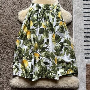 H&M Women’s Lemon Midi Skirt Size 2